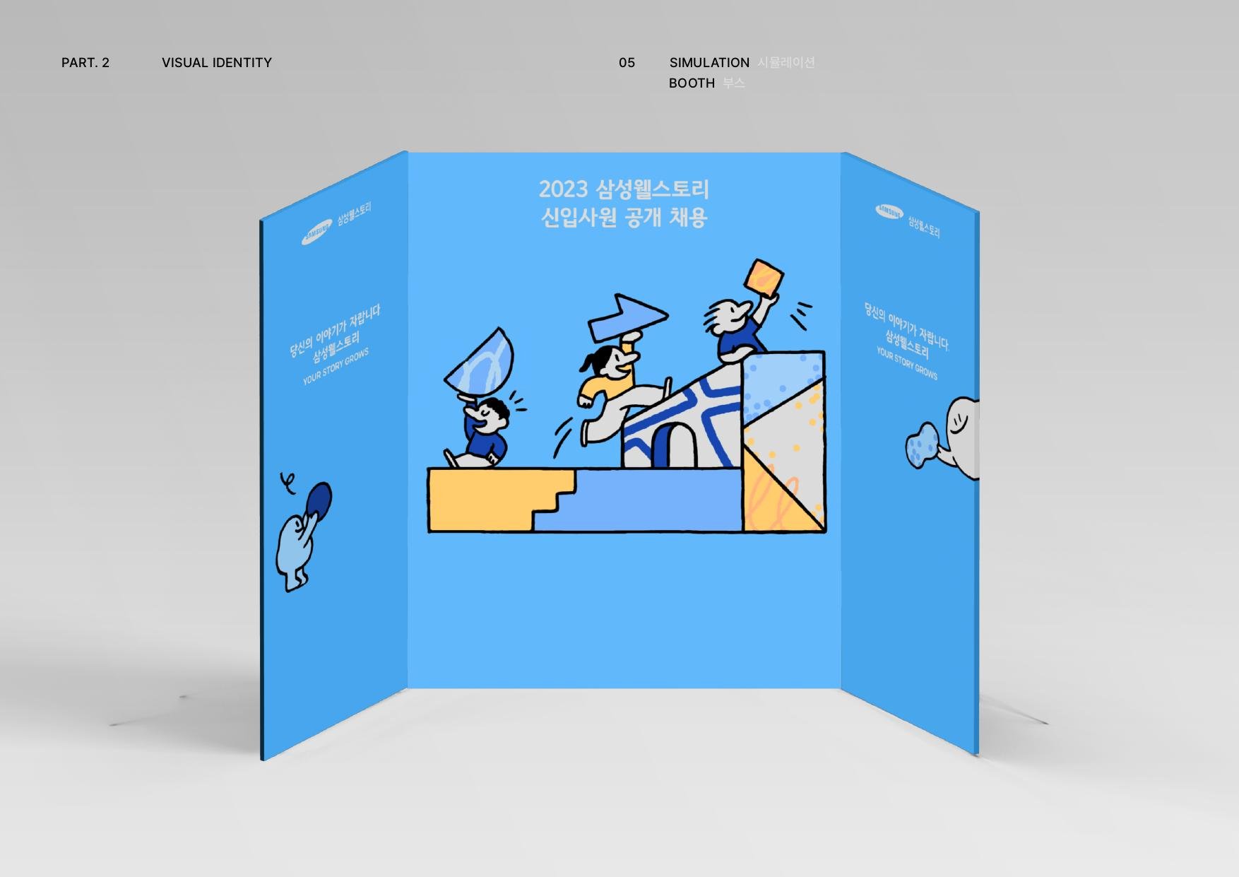 Samsung Welstory Open Recruitment Branding
